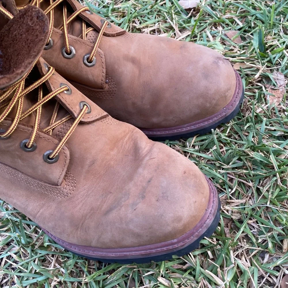 Timberland 6 Inch Premium Wheat Leather Primaloft Work Boots A18IQ Mens 11M
